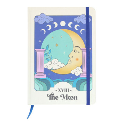  - Something Different Celestial The Moon A5 Notebook Blue/yellow/green (One Size)