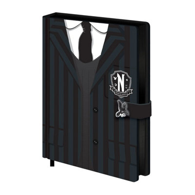 Wednesday Uniform A5 Diary Black (One Size) from B&Q