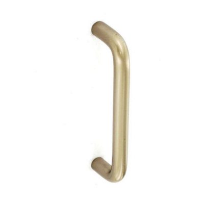 Securit D-Shape Matte Nickel Cupboard Handle (Pack Of 2) Bronze (96mm) from B&Q