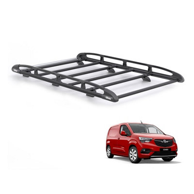 B&Q - Vauxhall Combo Roof Rack For 2018+ L1 Models  Kammrack (Black) Only For L1 Wheelbase Models