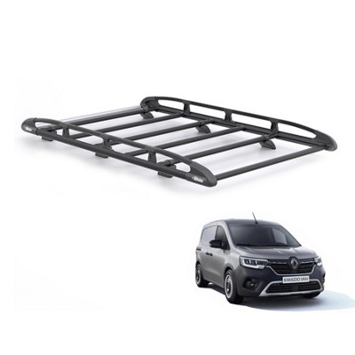 B&Q - Renault Kangoo Roof Rack For 2021+ Medium  Kammrack (Black) Only For Medium Wheelbase