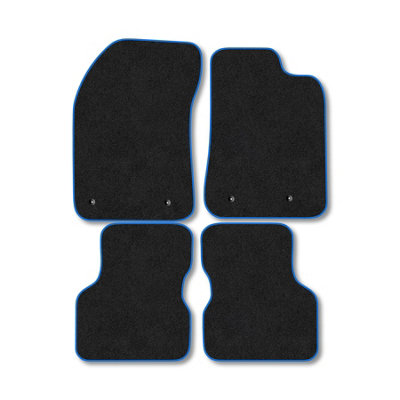 Car Mat Co Alfa Romeo Guilietta Manual 2016+ Car Mats Blue Trim Carpet Tailored from B&Q