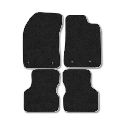Car Mat Co Alfa Romeo Guilietta Manual 2016+ Car Mats Grey Trim Carpet Tailored from B&Q