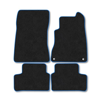 Car Mat Co Mercedes B-Class (W247) 2018+ Car Mats Blue Trim Carpet Tailored Fit Easy Clean from B&Q