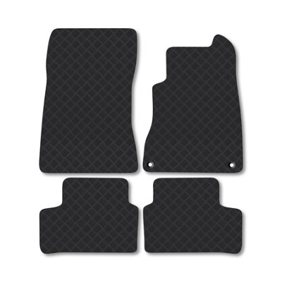B&Q -  Mercedes B-Class (W247) (2018+) Rubber Car Mats Heavy-Duty Tailored Fit