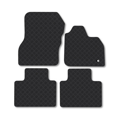 Car Mat Co Renault Zoe E-Tech (2021+) Ev Rubber Car Mats Heavy-Duty Tailored Fit With Clips from B&Q