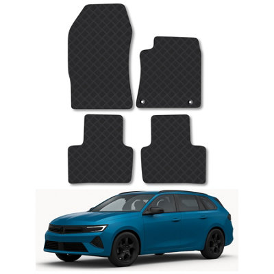 Car Mat Co Vauxhall Astra L Sports Tourer (2022+) Rubber Car Mats Heavy-Duty Tailored Fit from B&Q