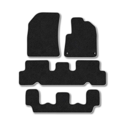 Car Mat Co Citroen C4 Grand Picasso 2013-2015 Car Mats Grey Trim Carpet Tailored from B&Q