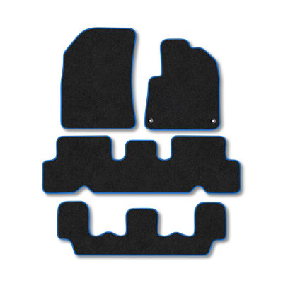Car Mat Co Citroen C4 Grand Picasso 2015-2022 Car Mats Blue Trim Carpet Tailored from B&Q