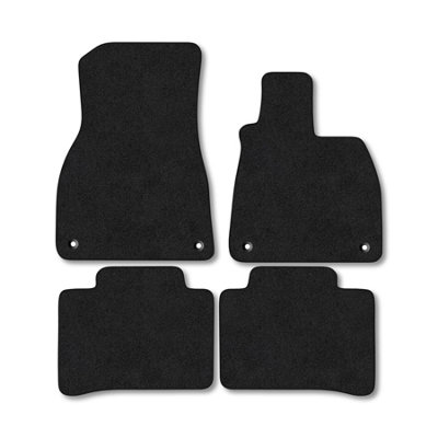 Car Mat Co Mercedes Eqs Saloon 2021+ Car Mats Black Carpet Tailored  Easy Clean Clips from B&Q