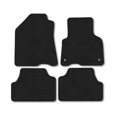 Car Mat Co Kia Soul (2020+) Ev Car Mats Black Carpet Tailored Fit Easy Clean With Clips from B&Q
