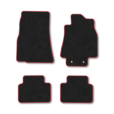 Car Mat Co Mercedes A-Class 2005-2012 (W169) Car Mats Red Trim Carpet Tailored  Easy Clean from B&Q
