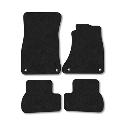 Car Mat Co Audi A5 2009-2016 (Sportback) Car Mats Black Carpet Tailored Fit Easy Clean from B&Q