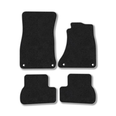 Car Mat Co Audi A5 2009-2016 (Sportback) Car Mats Grey Trim Carpet Tailored Fit Easy Clean from B&Q