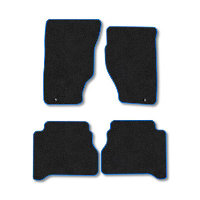 Car Mat Co Kia Sorento 2004-2010 Car Mats Blue Trim Carpet Tailored  Easy Clean Clips from B&Q