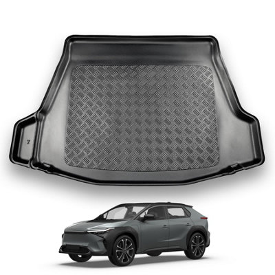 Nomad Toyota Bz4X (2022+) Boot Liner (Upper Boot Position) Tailored Boot Protector Waterproof Raised Edges Custom Fit Accessory from B&Q