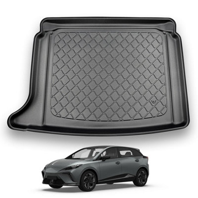B&Q -  Mg 4 (2022+) Boot Liner (Lower Boot Position) Premium Tailored Boot Mat Protector Waterproof Raised Edges Accessory