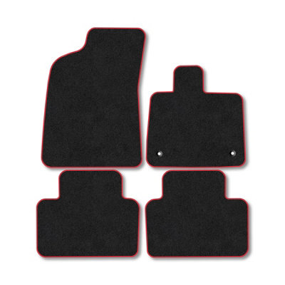 Car Mat Co Volvo Ex30 (2024+) Car Mats Red Trim Carpet Tailored Fit Easy Clean With Clips from B&Q