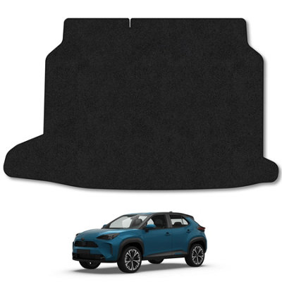 Car Mat Co (Lower Floor) Toyota Yaris Cross (2021+) Rubber Boot Mat Tailored Accessory Protector Liner Durable Waterproof Accessories from B&Q