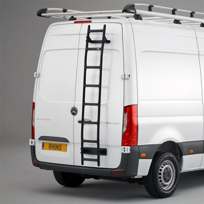 B&Q -  Toyota Proace Max Rear Door Ladder For 2024+ (H1 Roof) Models(Bl6-Lk37)