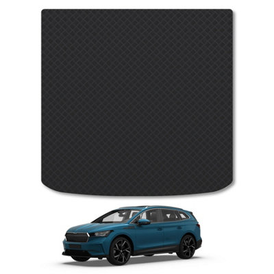 Car Mat Co Skoda Enyaq (2021+) Rubber Boot Mat Tailored Accessory Protector Liner Durable Waterproof Accessories from B&Q