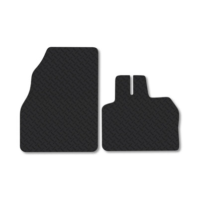 Car Mat Co For Renault Kangoo 2008-2021 Extra Heavy Duty 5mm Rubber Van Floor Mats from B&Q