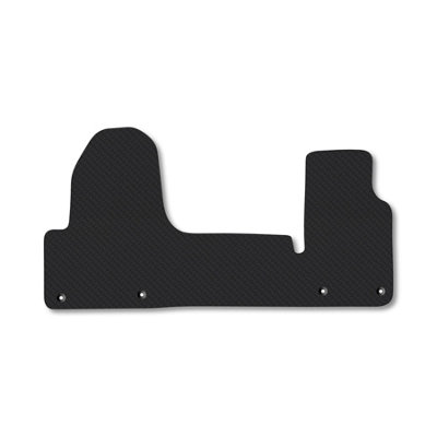 B&Q -  Nissan Nv400 (2010-2021) 5mm Rubber Van Mats Heavy Duty Accessories Thick Tailored Fit Compatible Accessory Waterproof