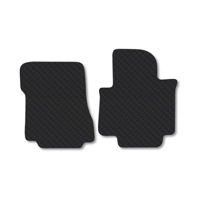 Car Mat Co For Nissan Nv200 2009+ Extra Heavy Duty 5mm Rubber Van Floor Mats from B&Q