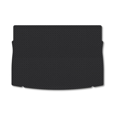 B&Q -  Vw Golf Mk7 Hatchback (2012-2020) Rubber Boot Mat Tailored Accessory Protector Liner Durable Waterproof Accessories