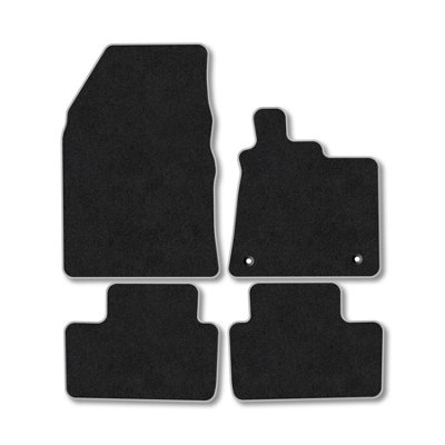 Car Mat Co Renault Symbioz 2024+ Car Mats Grey Trim Carpet Tailored  Easy Clean Clips from B&Q