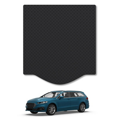 Car Mat Co Ford Mondeo Estate (2014-2022) Rubber Boot Mat Tailored Accessory Protector Liner Durable Waterproof Accessories from B&Q