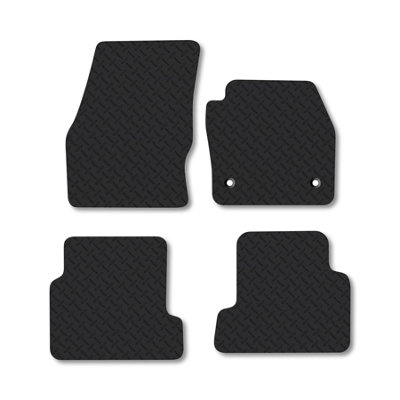B&Q -  Ford Kuga (2013-2015) 5mm Rubber Premium Car Mats Heavy-Duty Tailored Fit