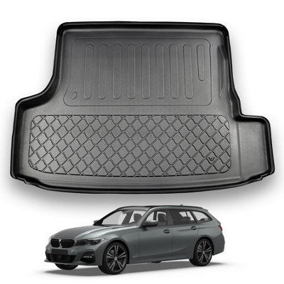 Nomad Bmw 3 Series Touring (2019+) Boot Liner (Phev Models) Premium Tailored Boot Mat Protector Thermoplastic Waterproof from B&Q