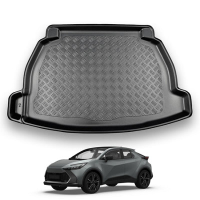 Nomad Toyota C-Hr (2024+) Boot Liner (Not For Phev Models) Tailored Boot Protector Waterproof Raised Edges Custom Fit Accessory from B&Q