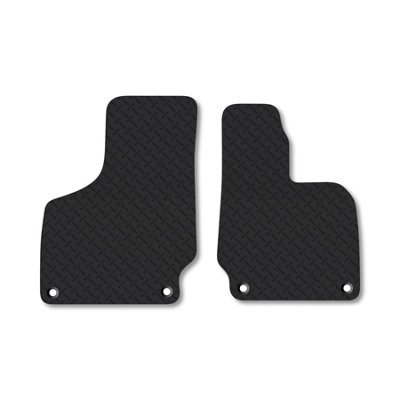 Car Mat Co Audi Tt (2006-2014) 5mm Rubber Premium Car Mats Heavy-Duty Tailored Fit from B&Q