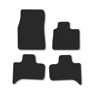 Car Mat Co Bmw X5 (1999-2006) (E53) 5mm Rubber Premium Car Mats Heavy-Duty Tailored Fit from B&Q