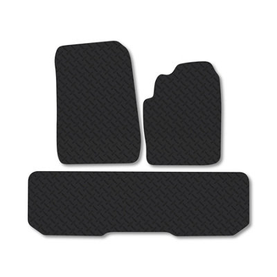 Car Mat Co Citroen Xsara Picasso (2000-2010) 5mm Rubber Car Mats Heavy-Duty Tailored Fit from B&Q