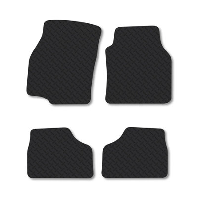 Car Mat Co Vauxhall Astra G (1998-2004) 5mm Rubber Car Mats Heavy-Duty Tailored Fit from B&Q
