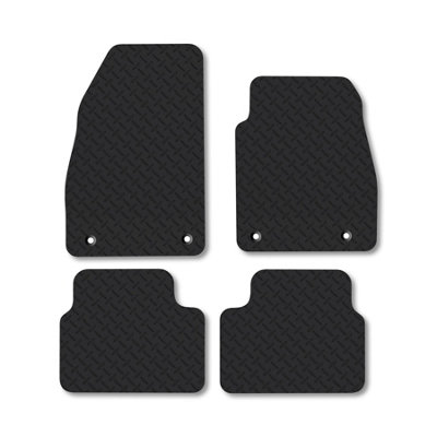 Car Mat Co Vauxhall Insignia (2008-2013) 5mm Rubber Car Mats Heavy-Duty Tailored Fit from B&Q