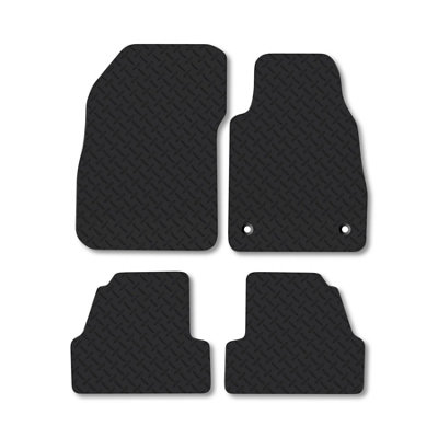 Car Mat Co Vauxhall Mokka (2012-2019) 5mm Rubber Car Mats Heavy-Duty Tailored Fit from B&Q