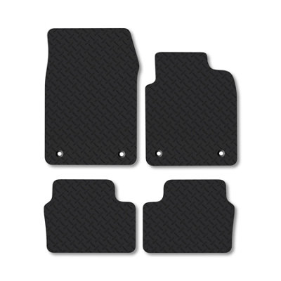 Car Mat Co Vauxhall Signum (2003-2008) 5mm Rubber Car Mats Heavy-Duty Tailored Fit from B&Q