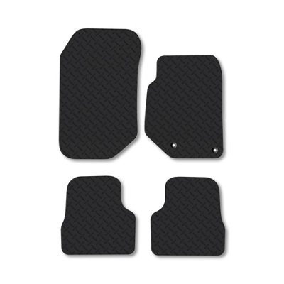 Car Mat Co Vauxhall Corsa F (2020+) 5mm Rubber Premium Car Mats Heavy-Duty Tailored Fit from B&Q