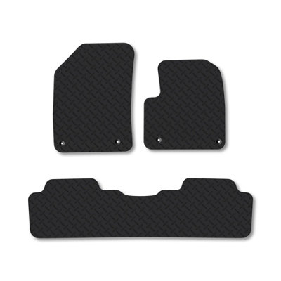 Car Mat Co Citroen C5 (2008-2018) 5mm Rubber Premium Car Mats Heavy-Duty Tailored Fit from B&Q