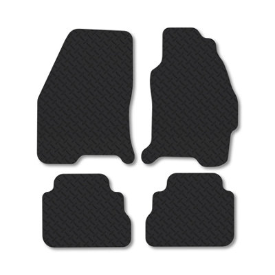 B&Q -  Ford Cougar (1998-2002) 5mm Rubber Premium Car Mats Heavy-Duty Tailored Fit