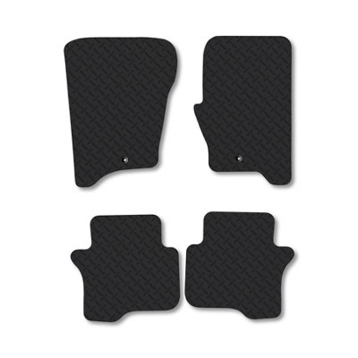 Car Mat Co Land Rover Discovery 4 (2009-2013) 5mm Rubber Car Mats Heavy-Duty Tailored Fit from B&Q