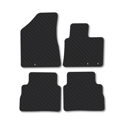 Car Mat Co Kia Sorento (2010-2015) 5mm Rubber Premium Car Mats Heavy-Duty Tailored Fit from B&Q