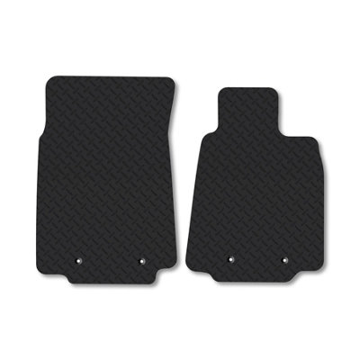 Car Mat Co Nissan 370Z (2008+) (Manual) 5mm Rubber Car Mats Heavy-Duty Tailored Fit from B&Q