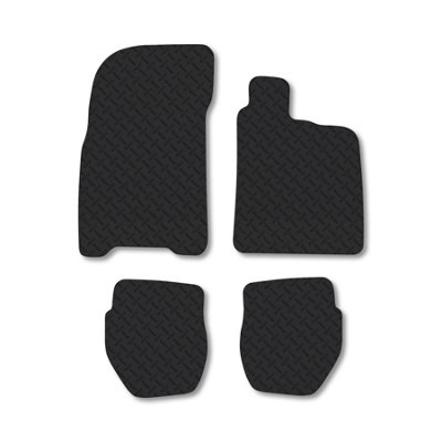 Car Mat Co Porsche 993 (1993-1998) 5mm Rubber Premium Car Mats Heavy-Duty Tailored Fit from B&Q