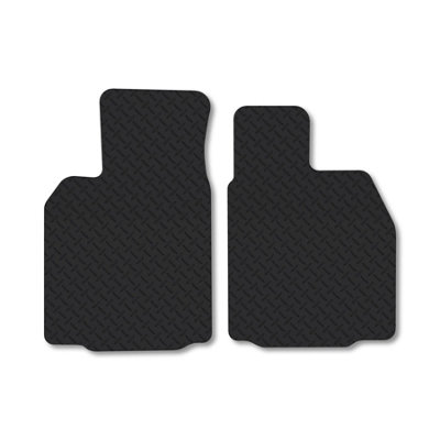 Car Mat Co Porsche Boxster (2006-2012) 5mm Rubber Car Mats Heavy-Duty Tailored Fit from B&Q
