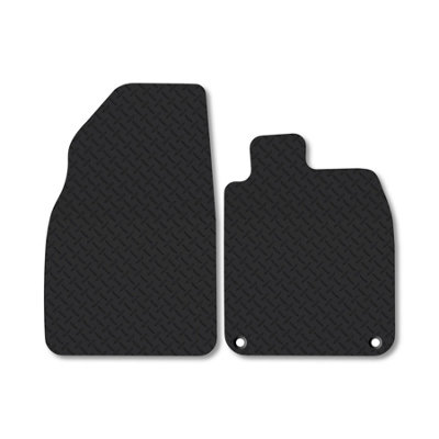 Car Mat Co Porsche Boxster (2012-2016) 5mm Rubber Car Mats Heavy-Duty Tailored Fit from B&Q